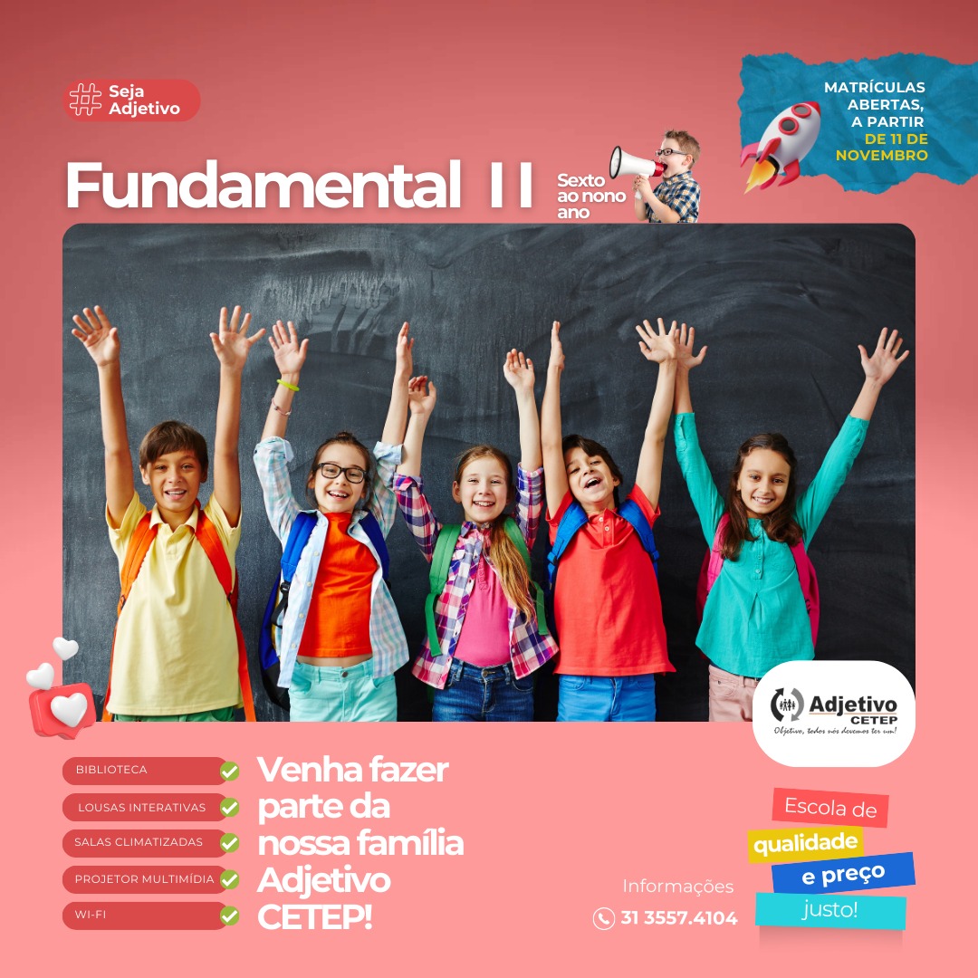 Fundamental II – 6º ao 9º ano